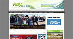 Desktop Screenshot of hoyvallemedio.com.ar